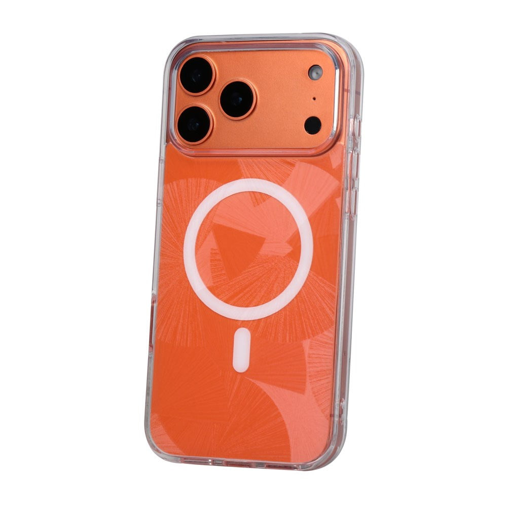 iPhone 17 Pro TFO Flash Deksel - MagSafe Kompatibel - Oransje