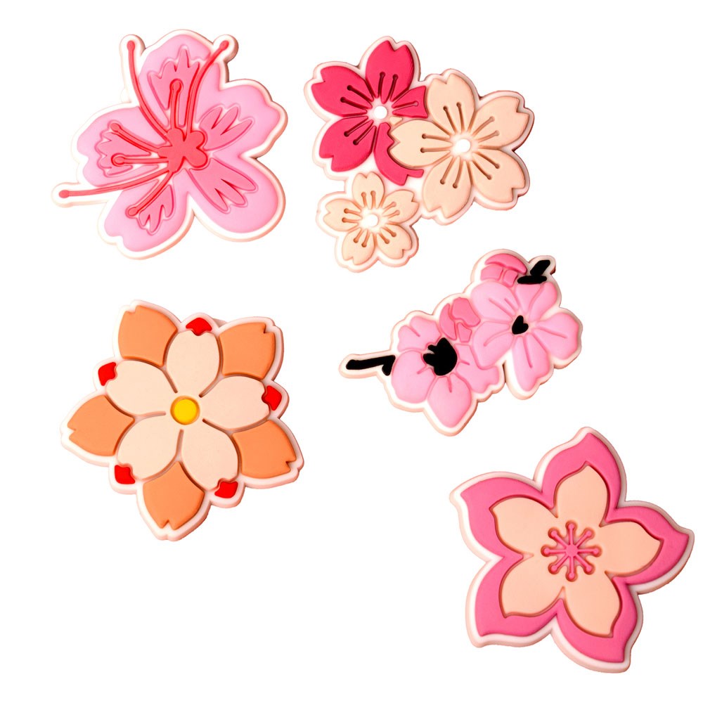 TFO 3D Klistremerker – 5 stk – Pink Blossom