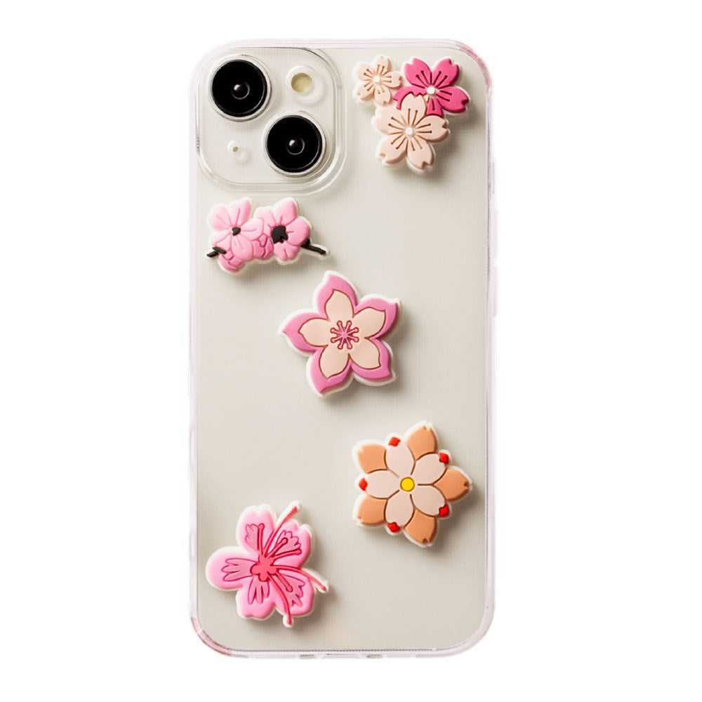 TFO 3D Klistremerker – 5 stk – Pink Blossom