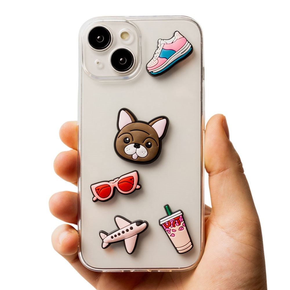 TFO 3D Klistremerker – 5 stk – Pink