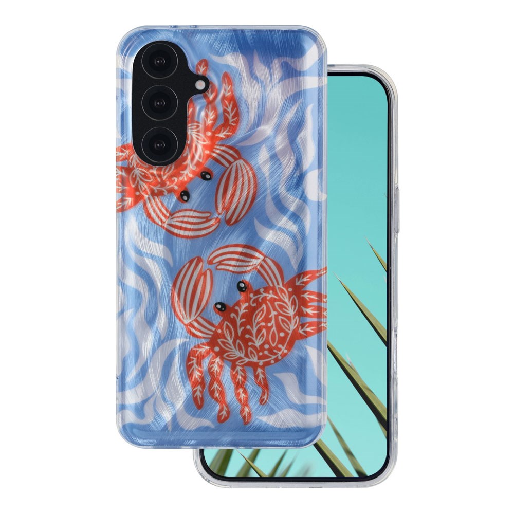 Samsung Galaxy A37 TFO Ultra Trendy Sommer Deksel - Crab