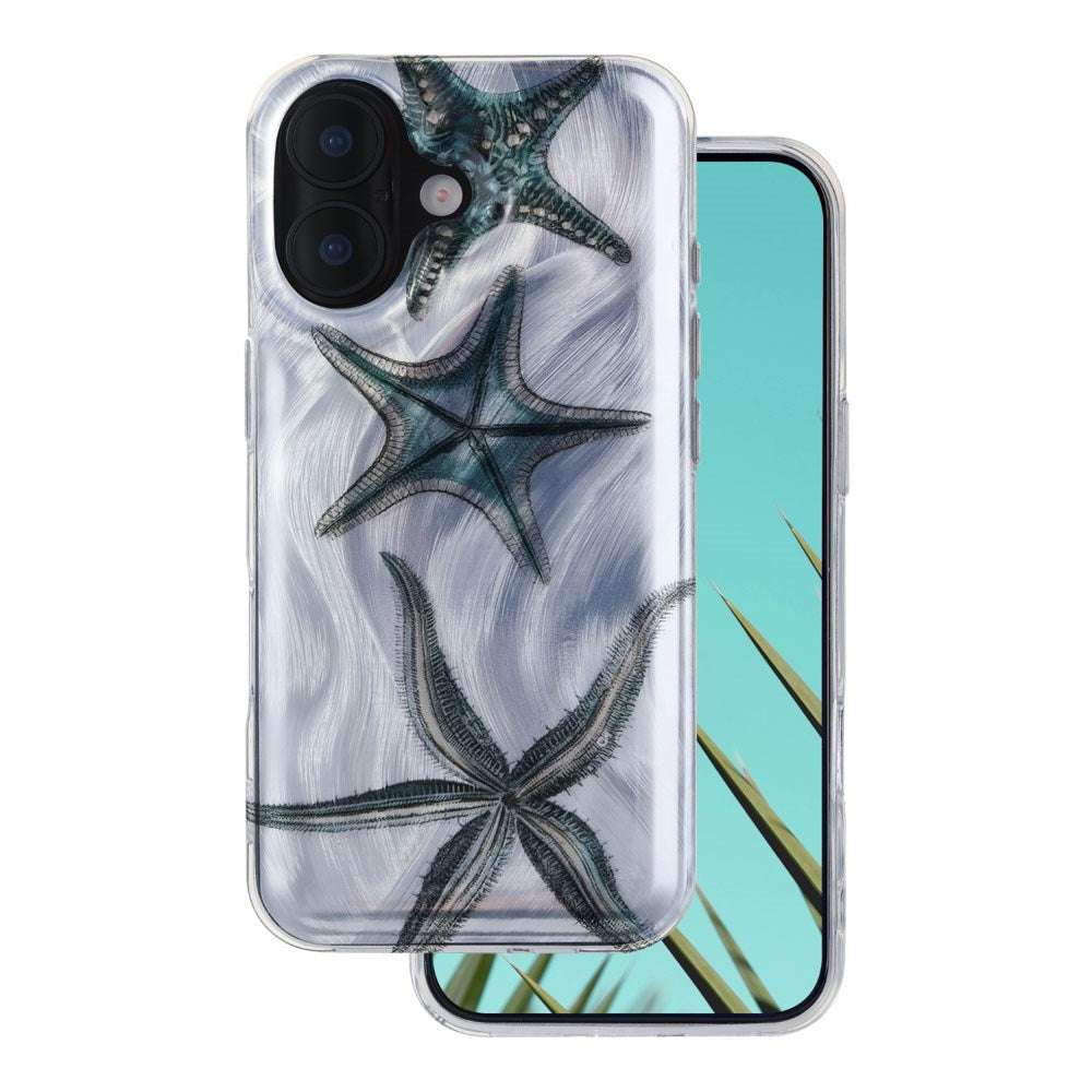 iPhone 16 TFO Ultra Trendy Sommer Deksel - Starfish