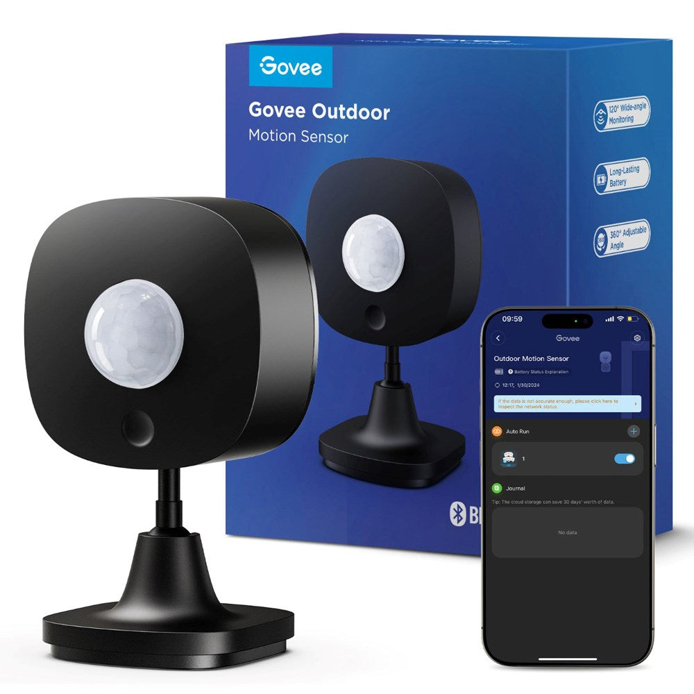 Govee Outdoor Motion Sensor - Svart