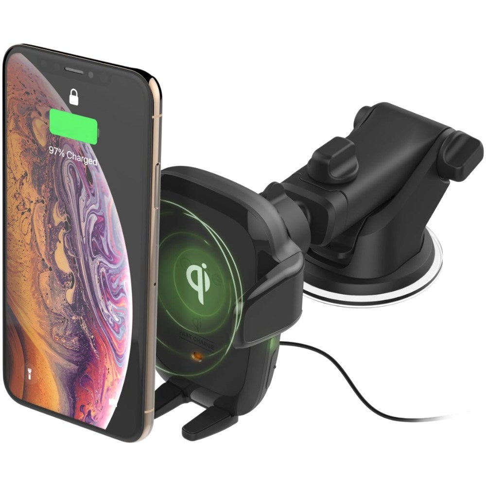 Dashboard Mount iOttie – Mobilholder Til Bil med Trådløs Lading – Svart