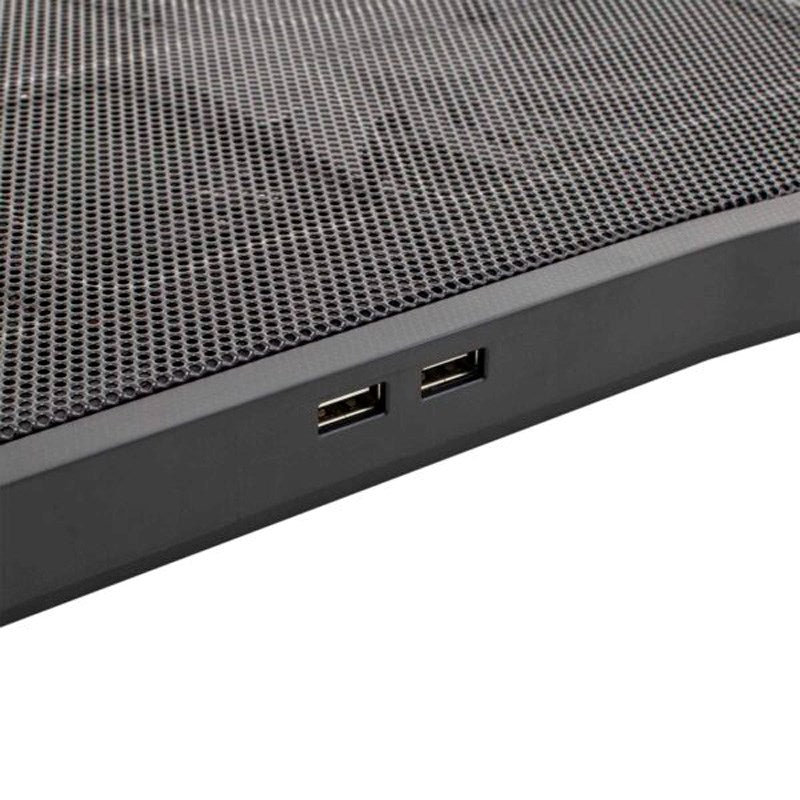 White Shark ICE WARRIOR Laptopstativ med Innebygd Kjøler – Svart