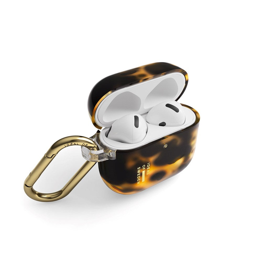 iDeal of Sweden AirPods (4. Gen.) Clear Case med Karabinkrok - Tortoise