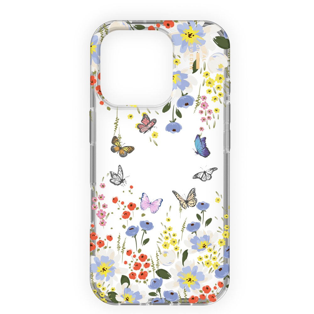 iDeal Of Sweden iPhone 16 Pro Max Clear Case - Artistic Garden