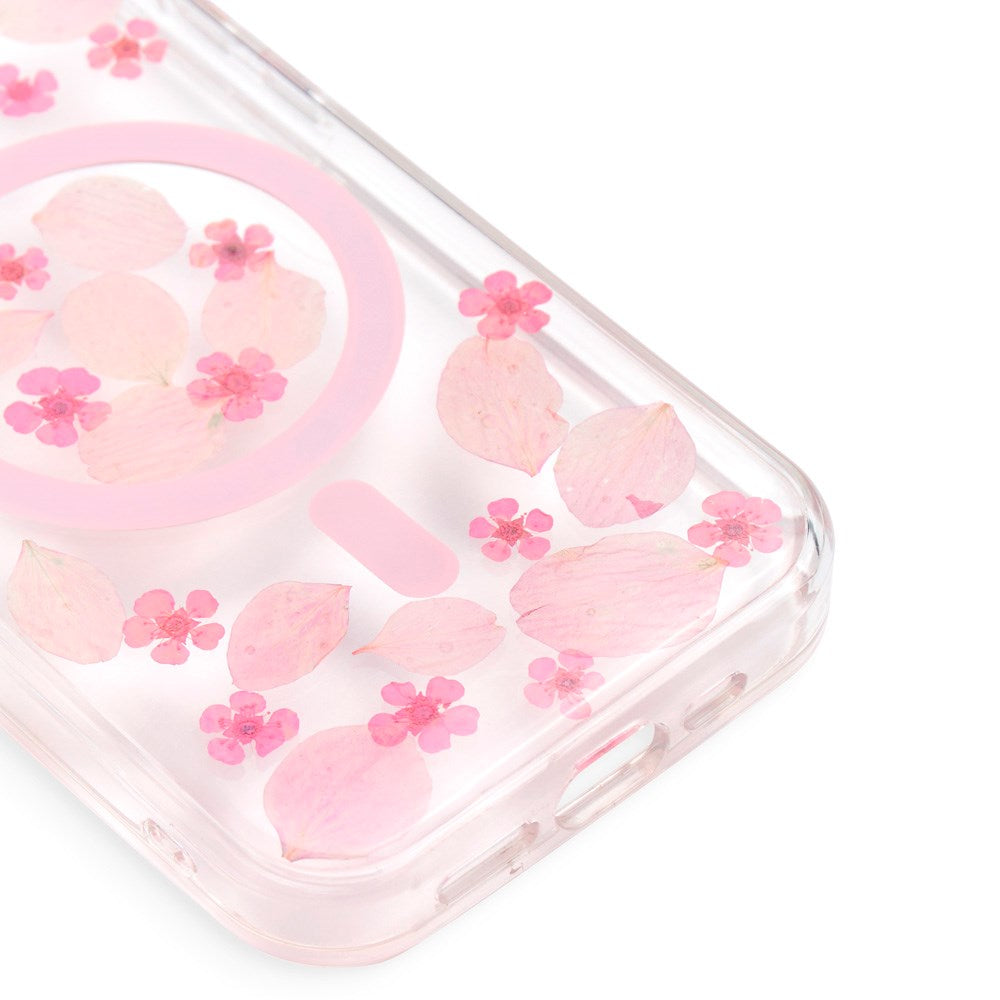 iDeal Of Sweden iPhone 14 Pro Clear Case - MagSafe Kompatibel - Cherry Blossom