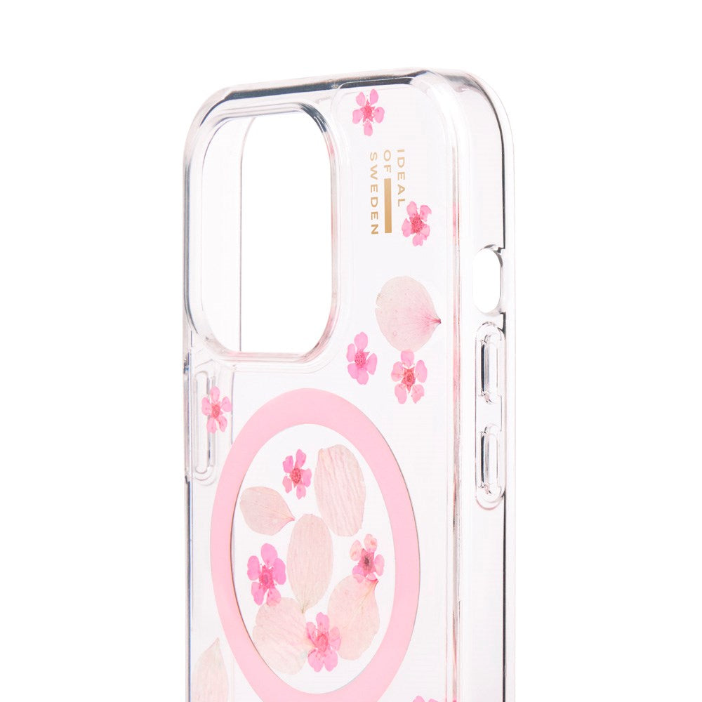 iDeal Of Sweden iPhone 14 Pro Clear Case - MagSafe Kompatibel - Cherry Blossom