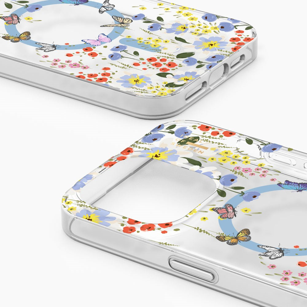 iDeal Of Sweden iPhone 14 Pro Max Clear Case - MagSafe Kompatibel - Artistic Garden