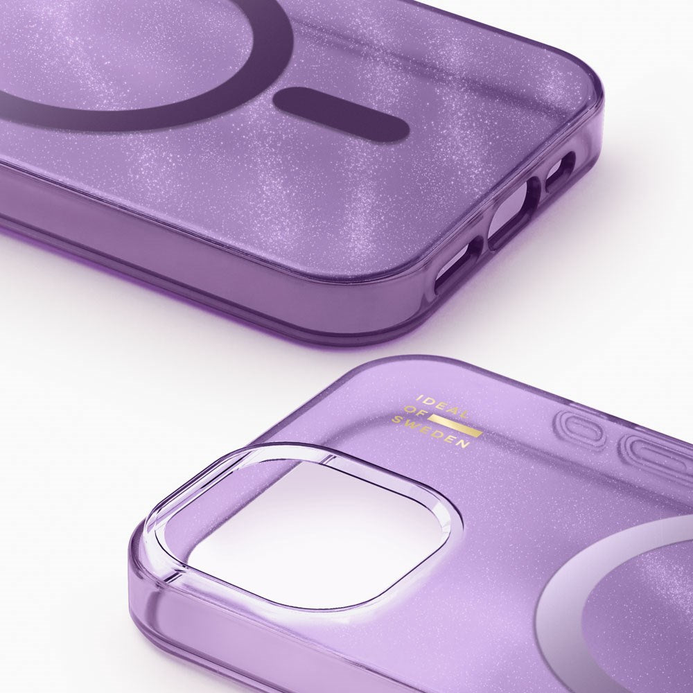 iPhone 17e / 16e / 15 / 14 / 13 iDeal Of Sweden Clear Deksel - MagSafe Kompatibel - Amethyst Mist