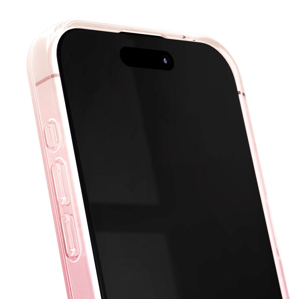 iPhone 15 Pro Max iDeal Of Sweden Clear Deksel - MagSafe Kompatibel - Rose Blush