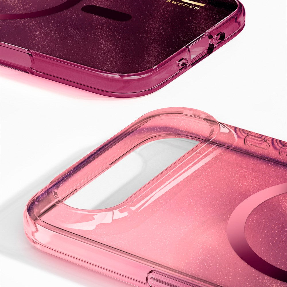 iPhone Air iDeal Of Sweden Clear Deksel - MagSafe Kompatibel - Cherry Lacquer