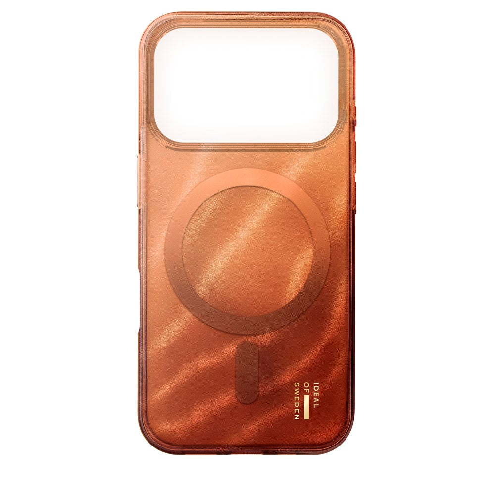 iPhone 17 Pro Max iDeal Of Sweden Clear Deksel - MagSafe Kompatibel - Mocha Mousse