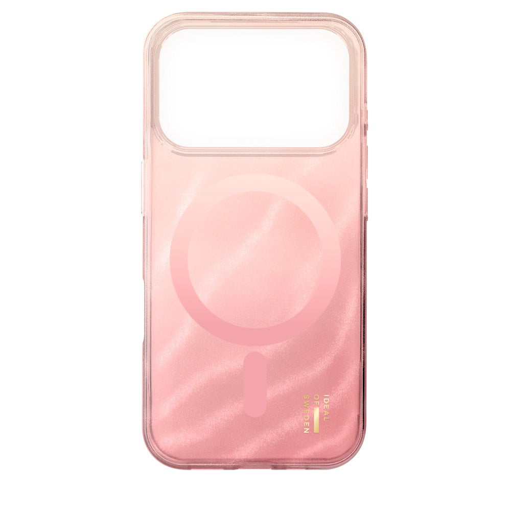 iPhone 17 Pro Max iDeal Of Sweden Clear Deksel - MagSafe Kompatibel - Rose Blush