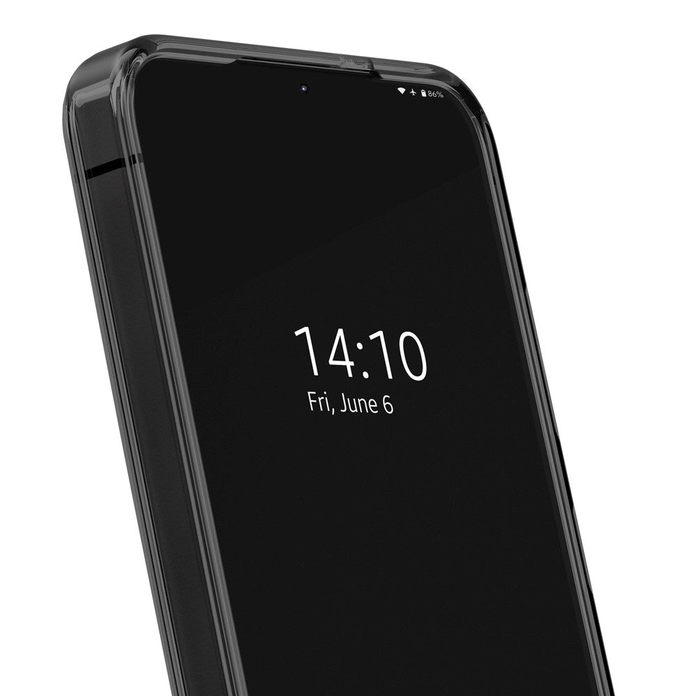 Samsung Galaxy S25+ (Plus) iDeal Of Sweden Clear Deksel - Trådløs Lading - Tinted Black