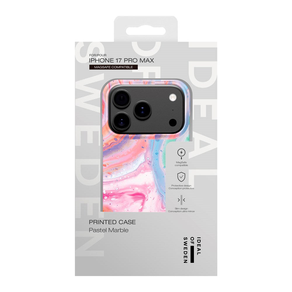 iDeal Of Sweden iPhone 17 Pro Max Fashion Deksel - MagSafe Kompatibel - Pastel Marble