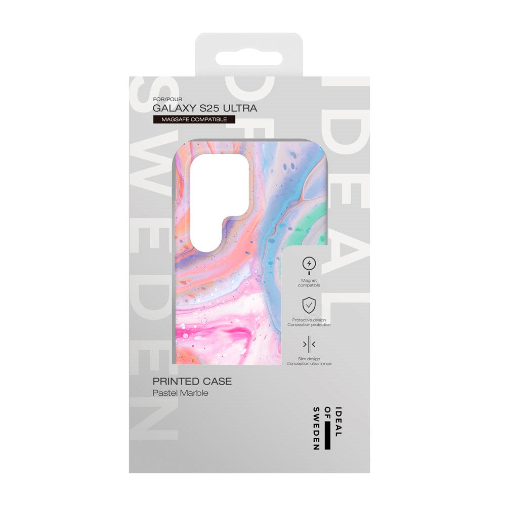 iDeal Of Sweden Samsung Galaxy S25 Ultra Fashion Deksel - MagSafe Kompatibel - Pastel Marble