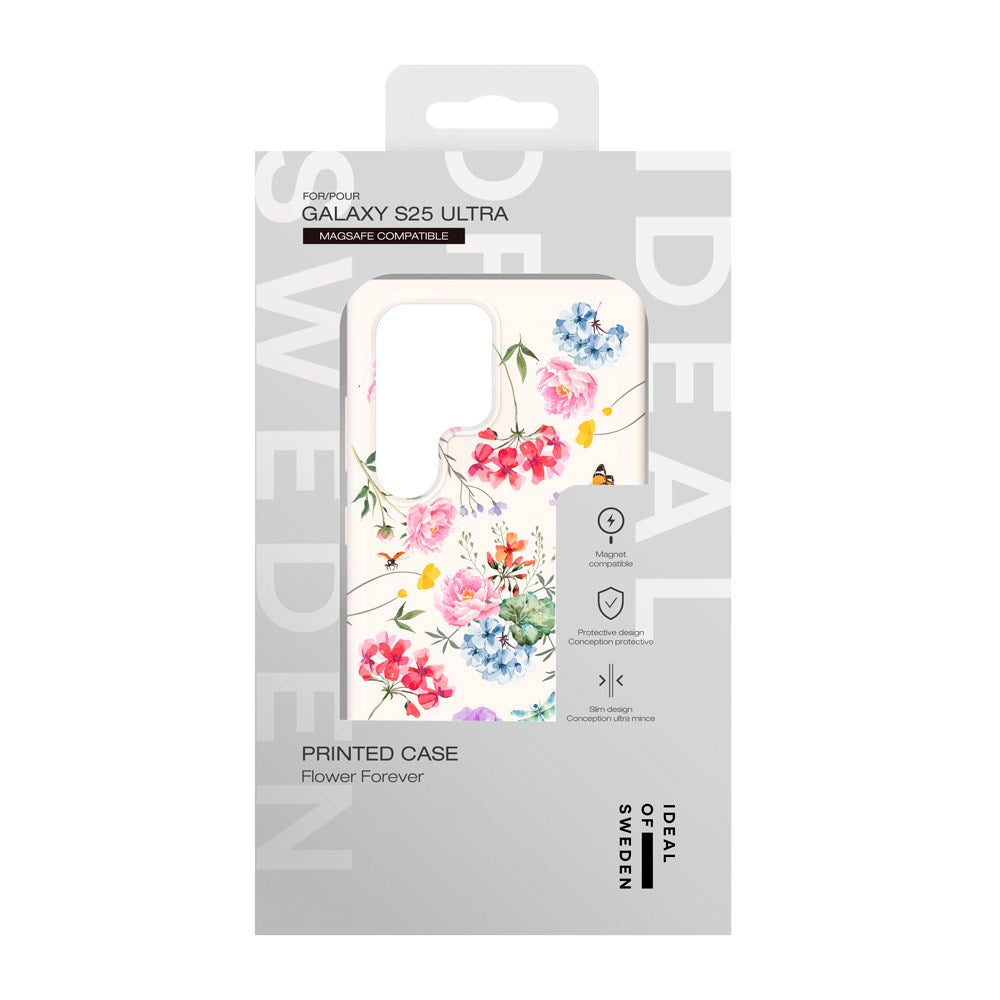 iDeal Of Sweden Samsung Galaxy S25 Ultra Fashion Deksel - MagSafe Kompatibel - Forever Flower