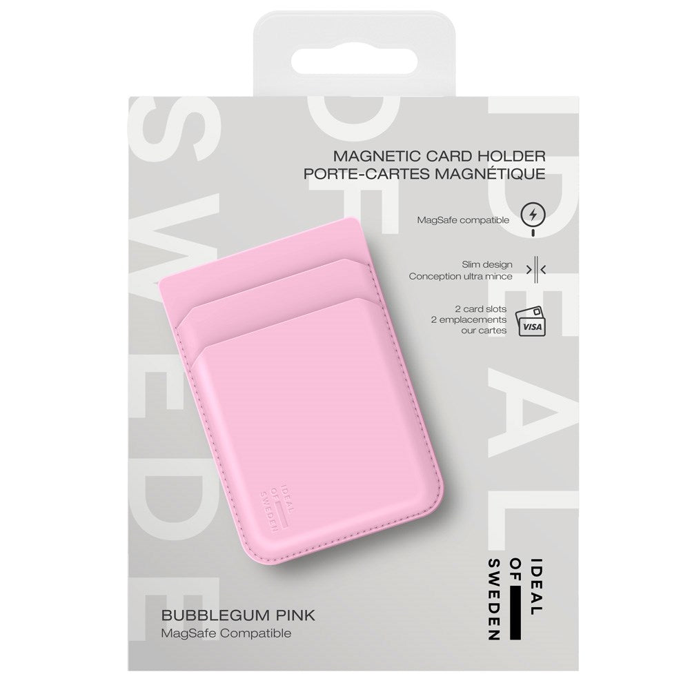 iDeal Of Sweden Magnetisk Kortholder - MagSafe-Kompatibel - Bubblegum Pink