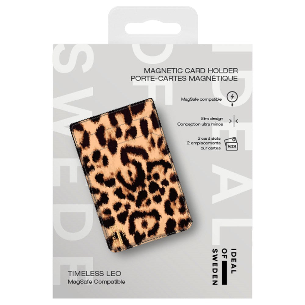 iDeal Of Sweden Magnetisk Kortholder - MagSafe-Kompatibel - Timeless Leo