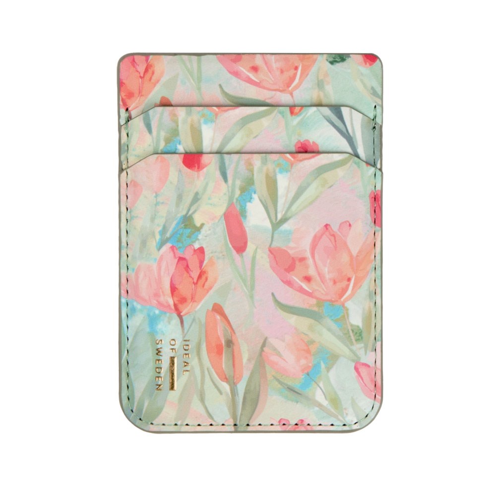 iDeal Of Sweden Magnetisk Kortholder - MagSafe-Kompatibel - Tulip Bloom