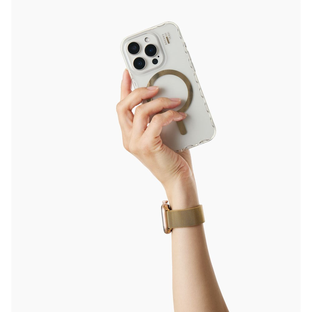 Apple Watch (38/40/SE/41/42mm) iDeal of Sweden Metall Klokkerem - Metalic Gold