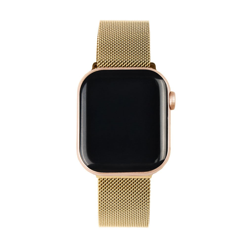 Apple Watch (42/44/SE/45/46/49mm) iDeal of Sweden Metall Klokkerem - Metalic Gold