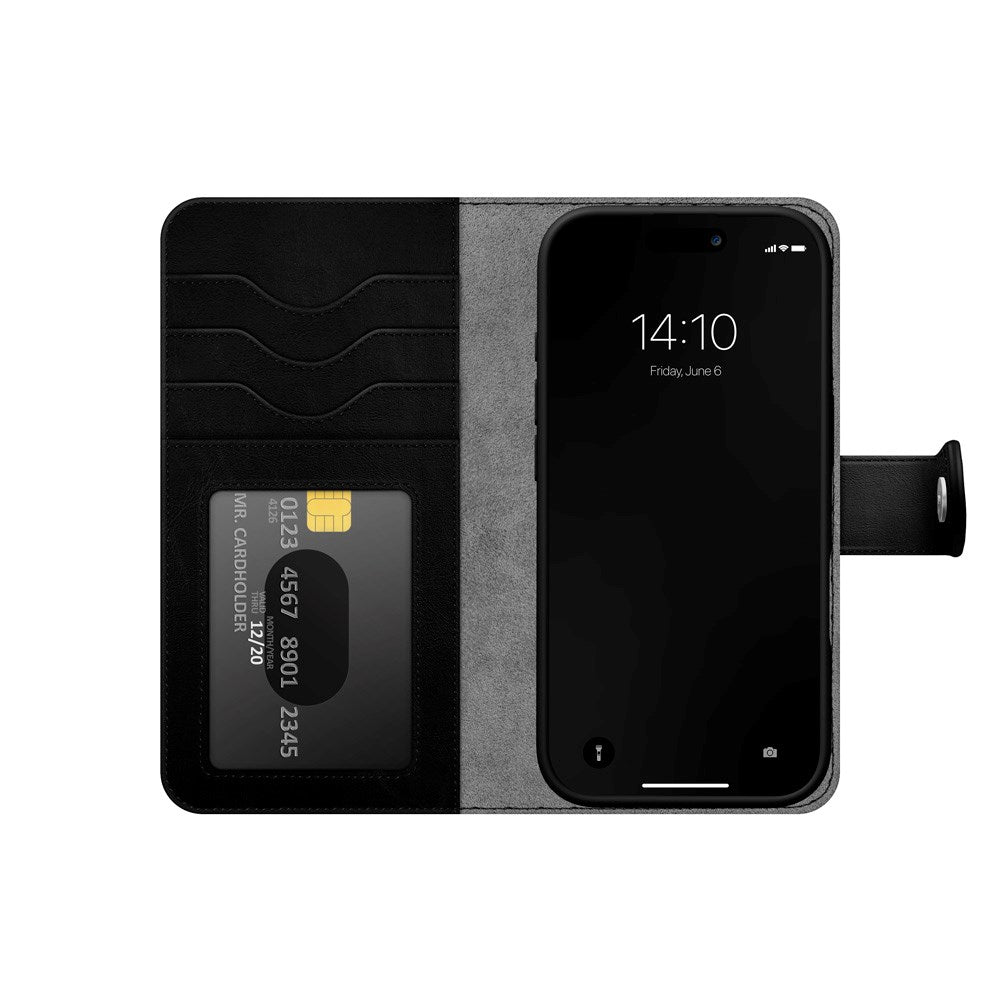 iDeal Of Sweden iPhone 17 Pro Magnet Wallet+ Deksel - MagSafe Kompatibel - Black