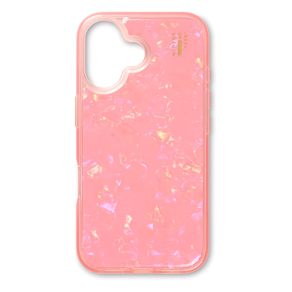 iDeal Of Sweden iPhone 16 Pearlized Deksel - Pink