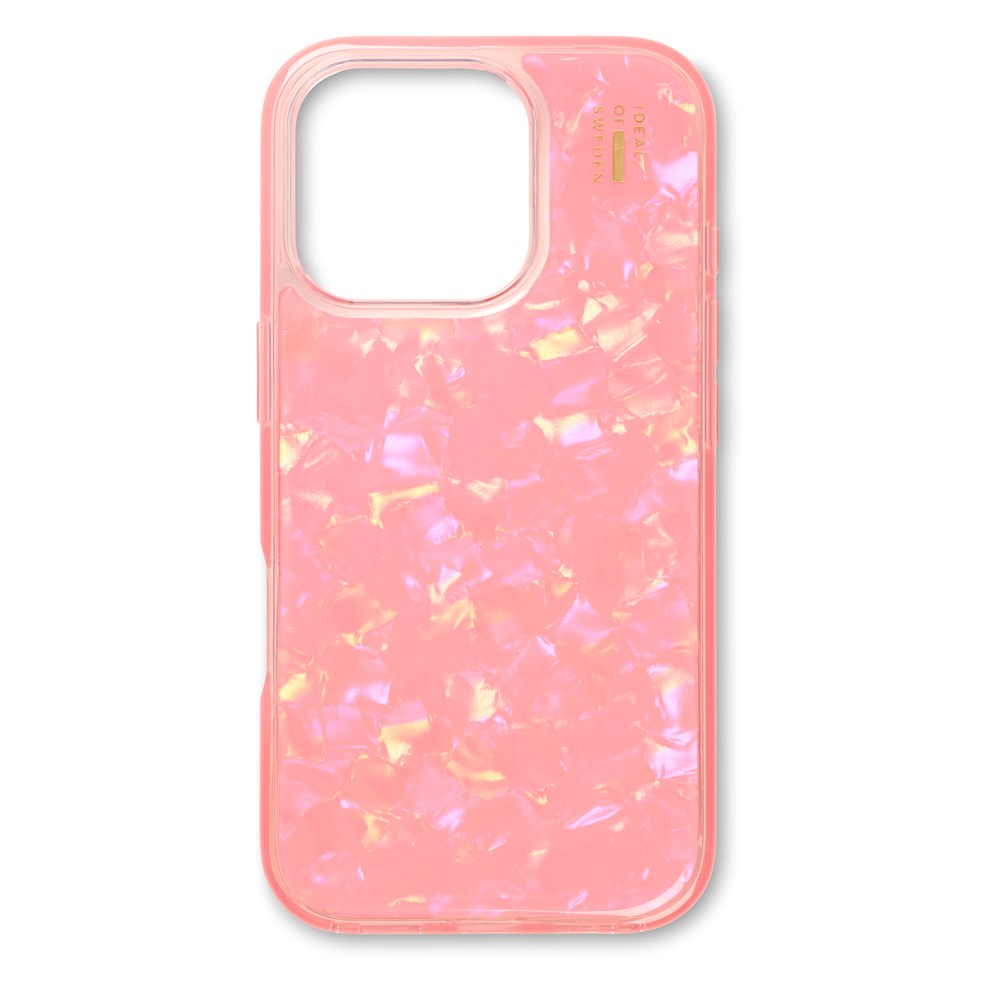 iDeal Of Sweden iPhone 16 Pro Pearlized Deksel - Pink
