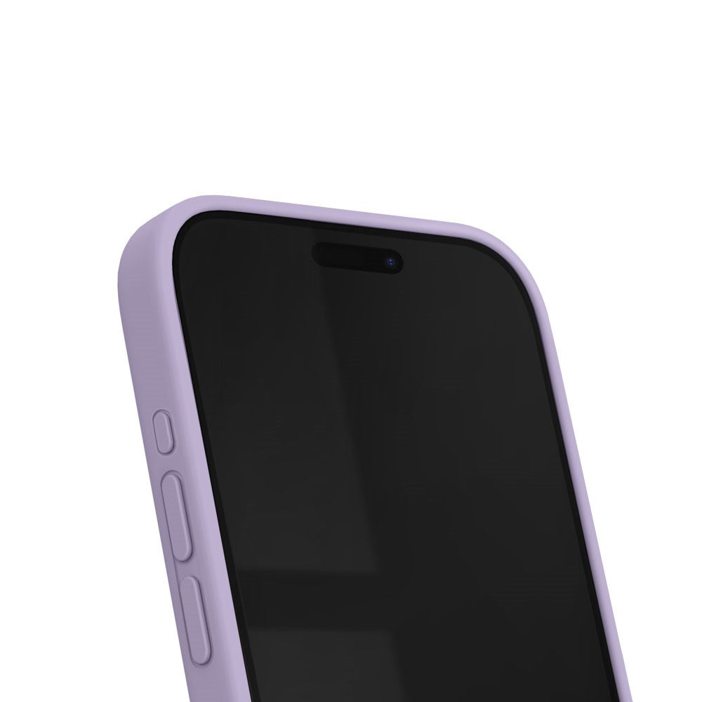 iPhone 15 Pro iDeal Of Sweden Silicone Deksel - Lavender Milk