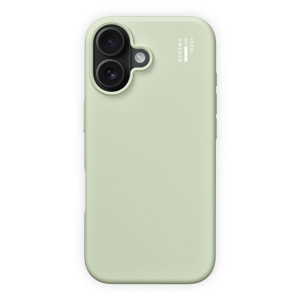 iPhone 16 iDeal Of Sweden Silicone Deksel - Sage Green