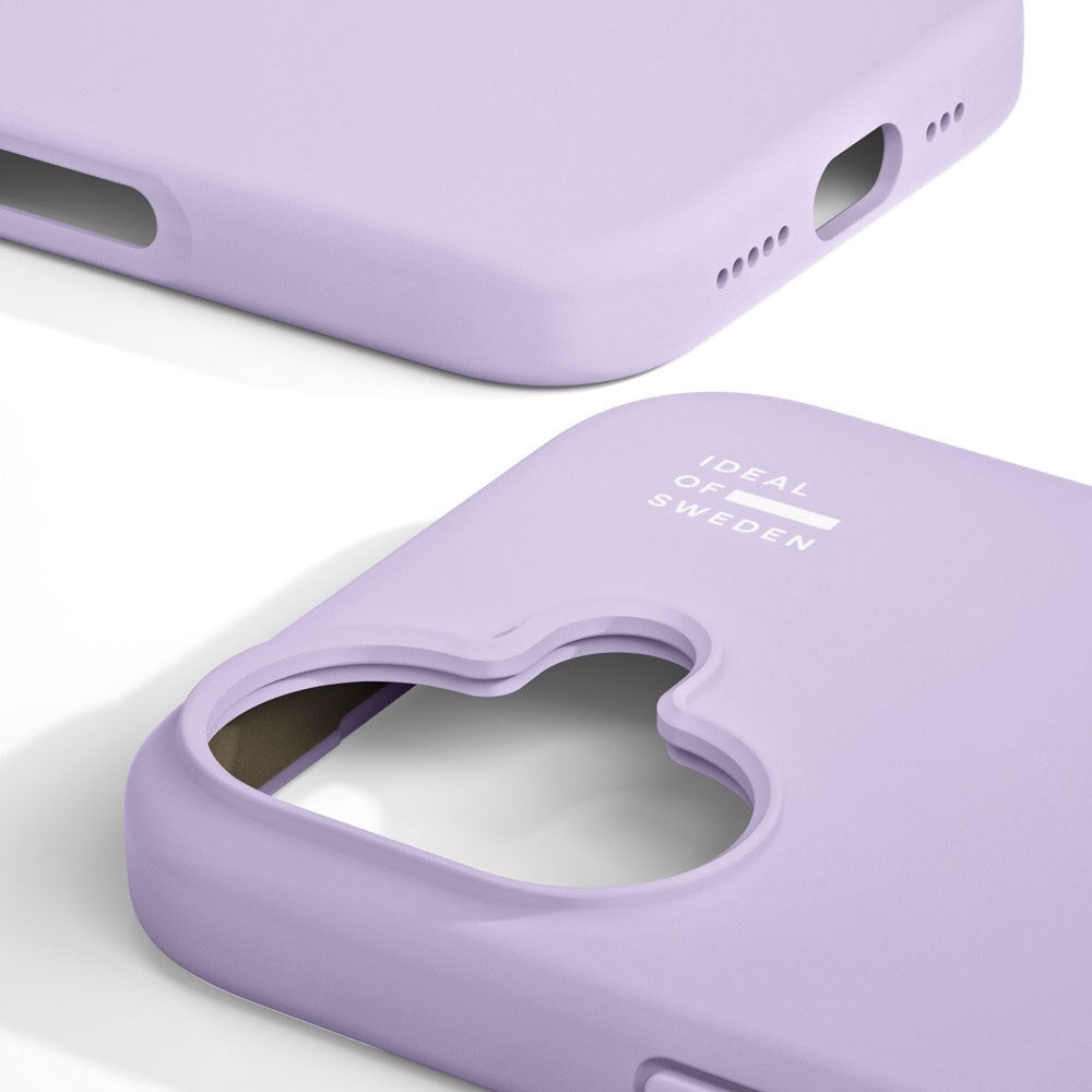 iPhone 16 iDeal Of Sweden Silicone Deksel - Lavender Milk
