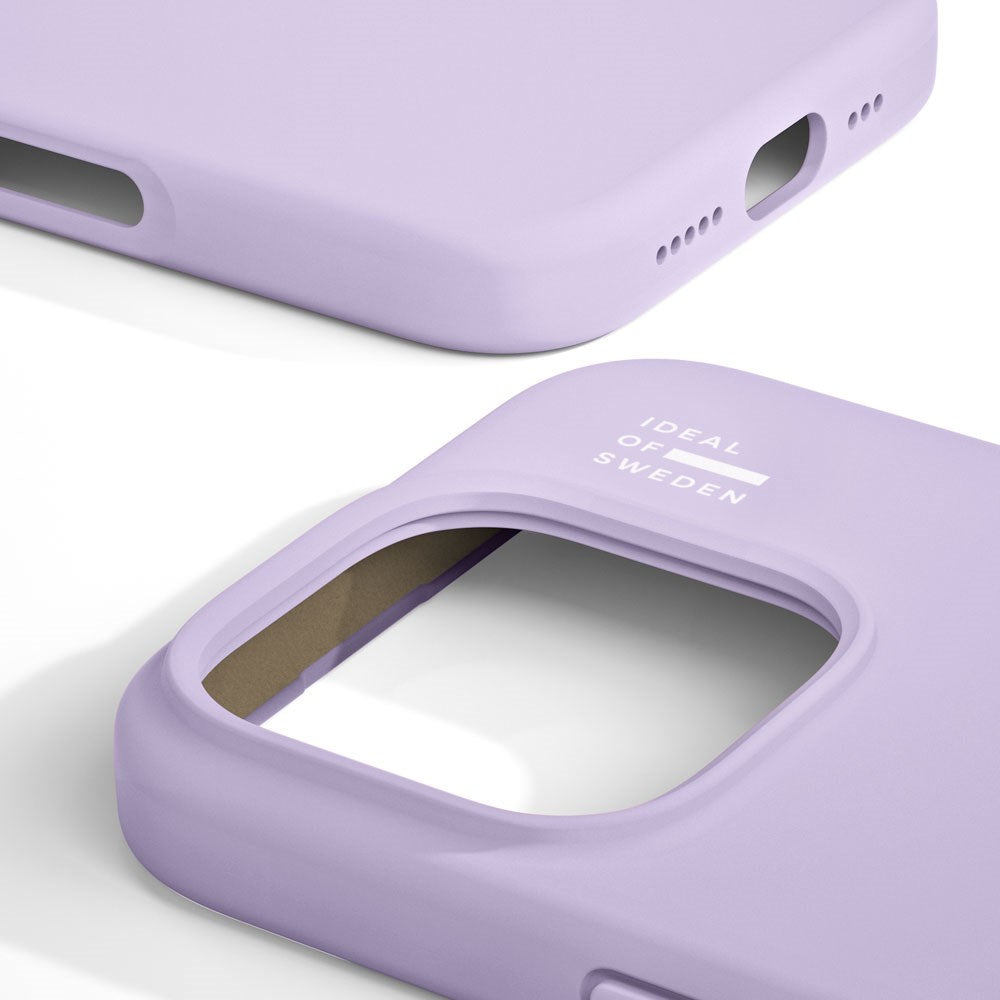 iPhone 16 Pro iDeal Of Sweden Silicone Deksel - Lavender Milk