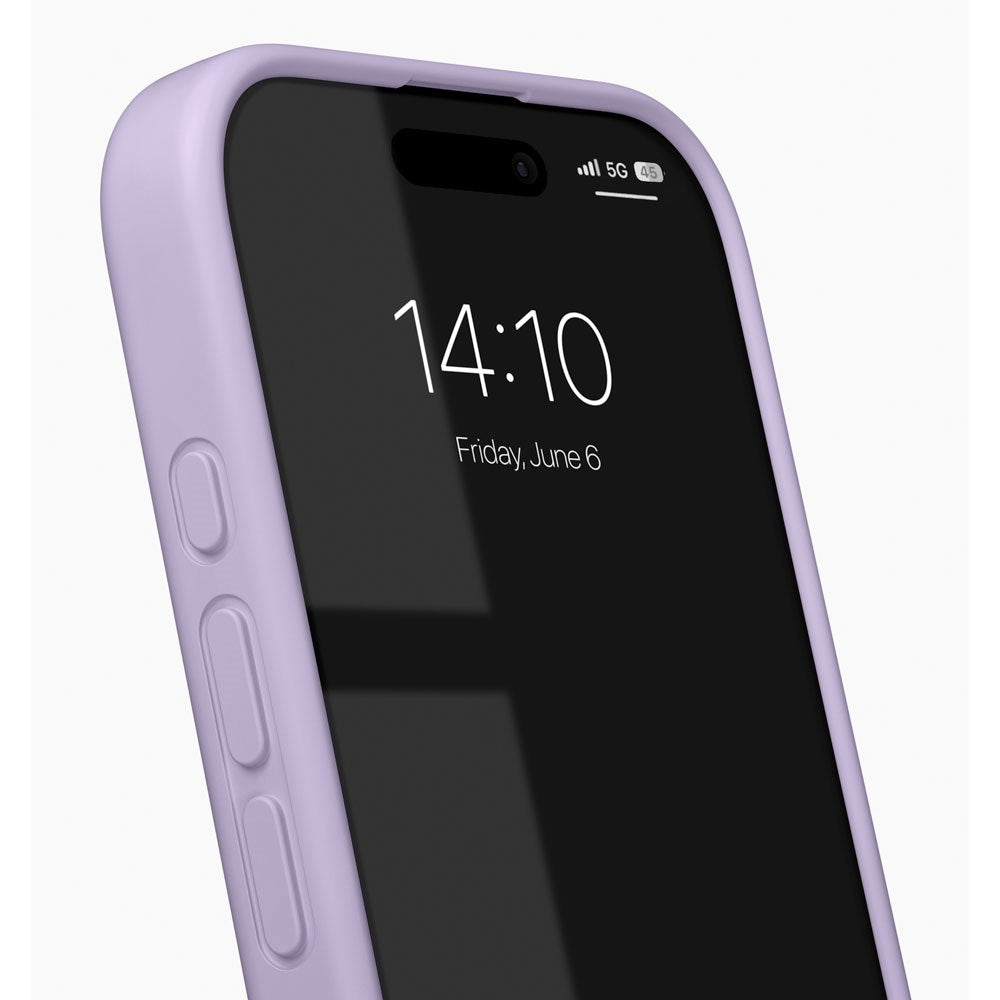 iPhone 16 Pro iDeal Of Sweden Silicone Deksel - Lavender Milk