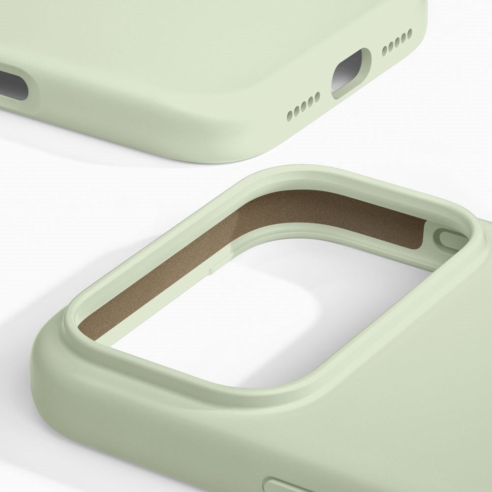 iPhone 17 Pro iDeal Of Sweden Silicone Deksel - Sage Green