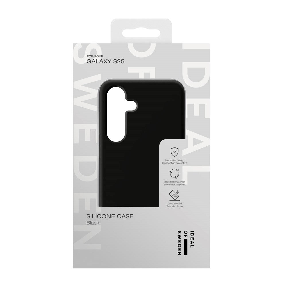 iDeal Of Sweden Samsung Galaxy S25 Silikon Deksel - Black