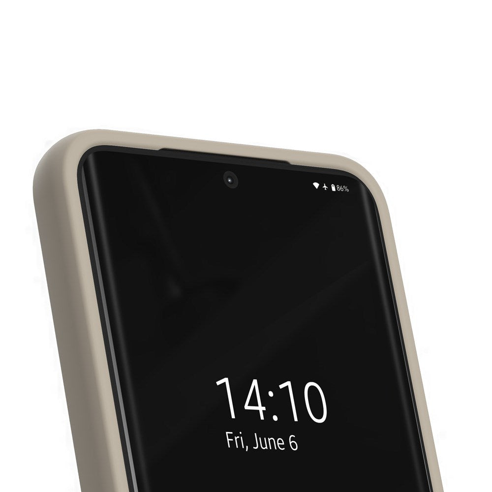 iDeal Of Sweden Samsung Galaxy S25 Silikon Deksel - Beige