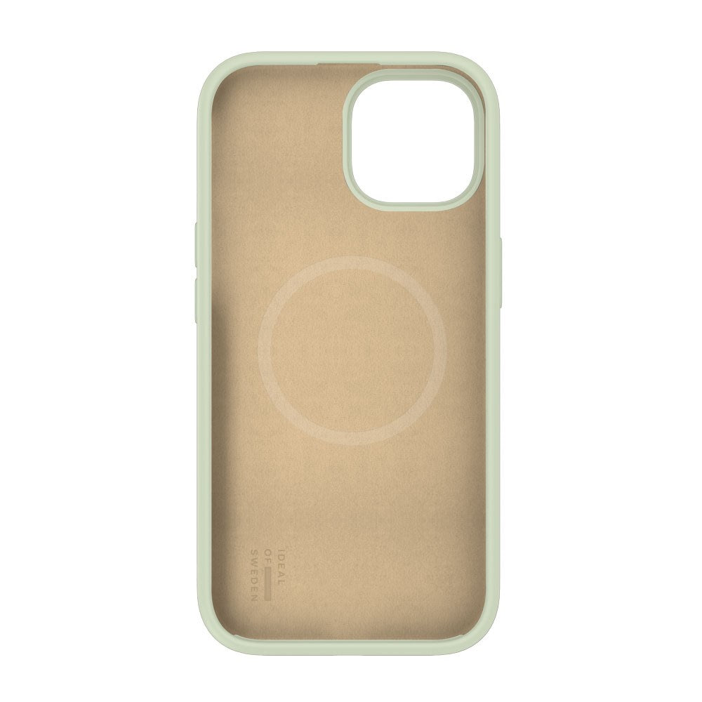 iPhone 17e / 16e / 15 / 14 / 13 iDeal Of Sweden Silicone Deksel - MagSafe Kompatibel - Sage Green