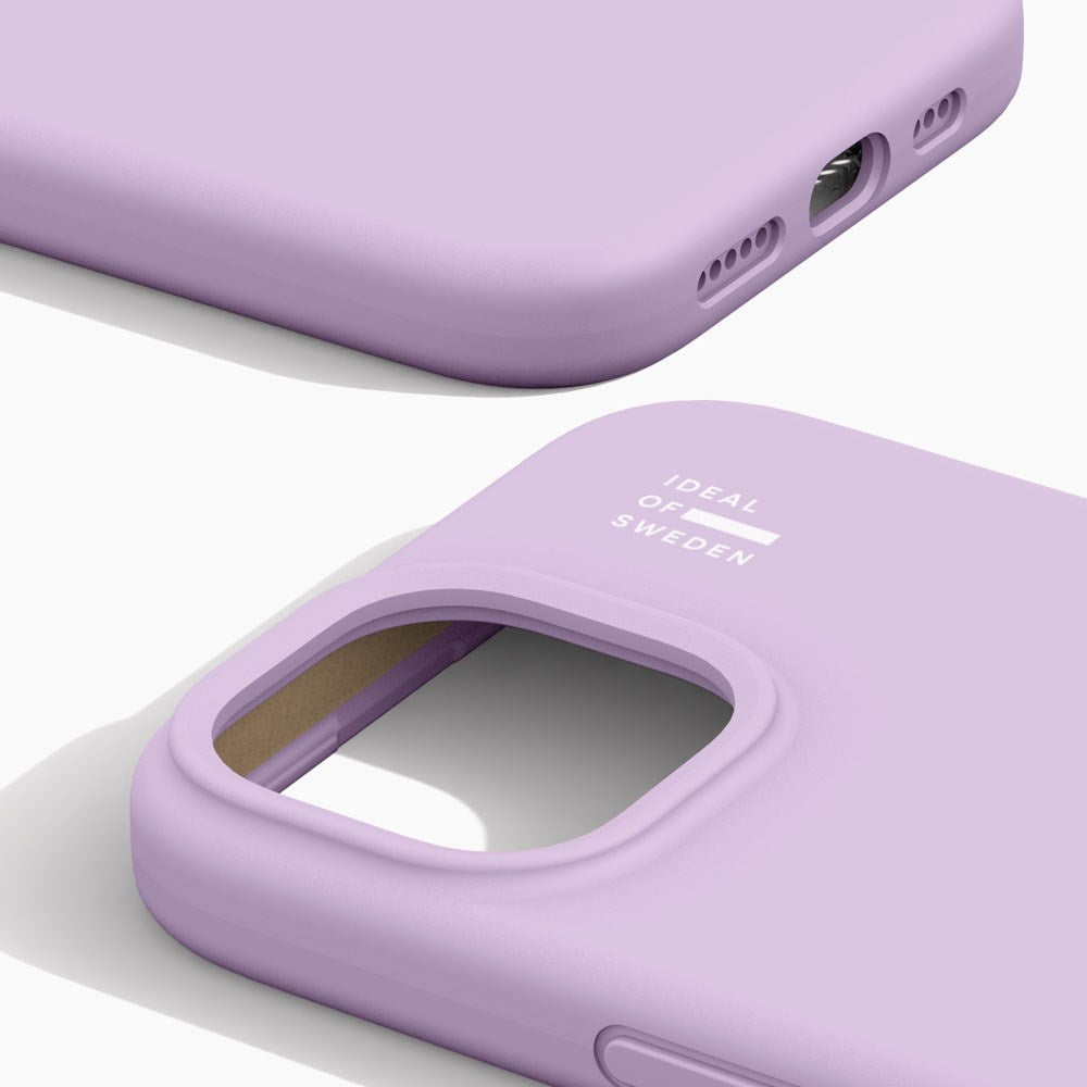 iPhone 17e / 16e / 15 / 14 / 13 iDeal Of Sweden Silicone Deksel - MagSafe Kompatibel - Lavender Milk