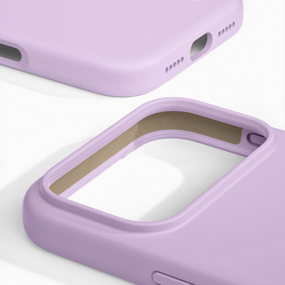 iPhone 17 Pro Max iDeal Of Sweden Silicone Deksel - MagSafe Kompatibel - Lavender Milk