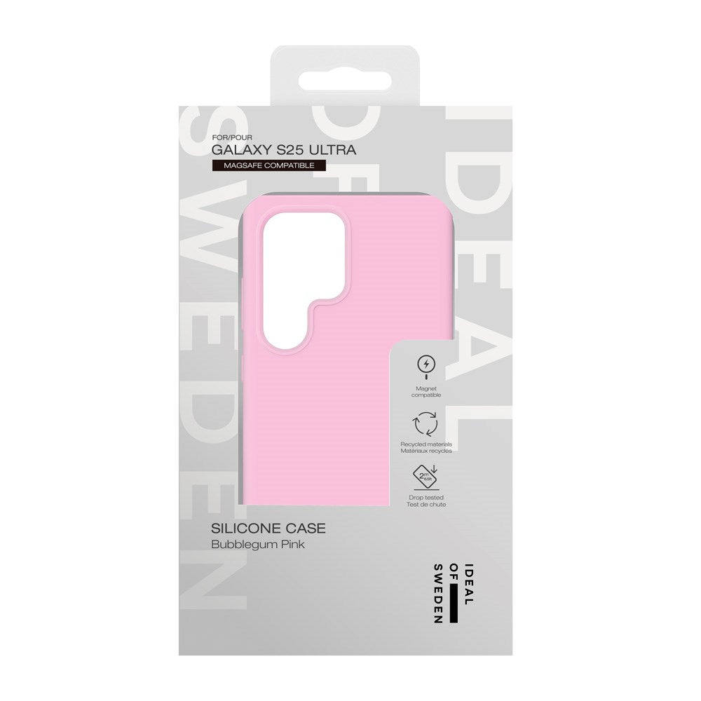 iDeal Of Sweden Samsung Galaxy S25 Ultra Silikon Deksel - MagSafe Kompatibel - Bubblegum Pink