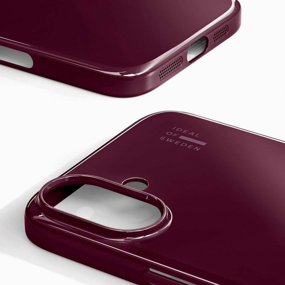 iDeal of Sweden iPhone 17 Slim Deksel - MagSafe Kompatibel - Glossy Cherry