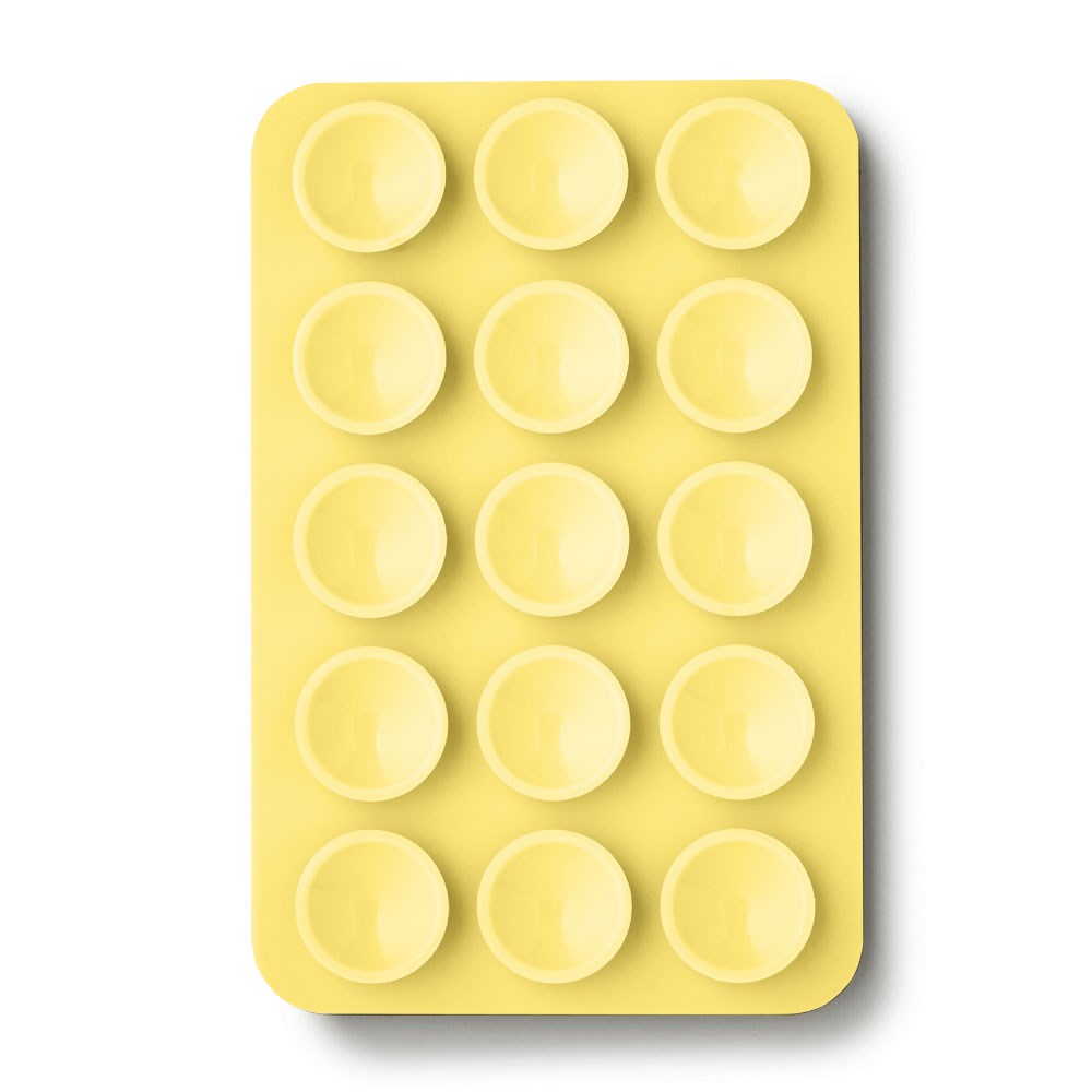 iDeal of Sweden Silikon Sugekopp Mobilholder – MagSafe Kompatibel – Soft Lemon
