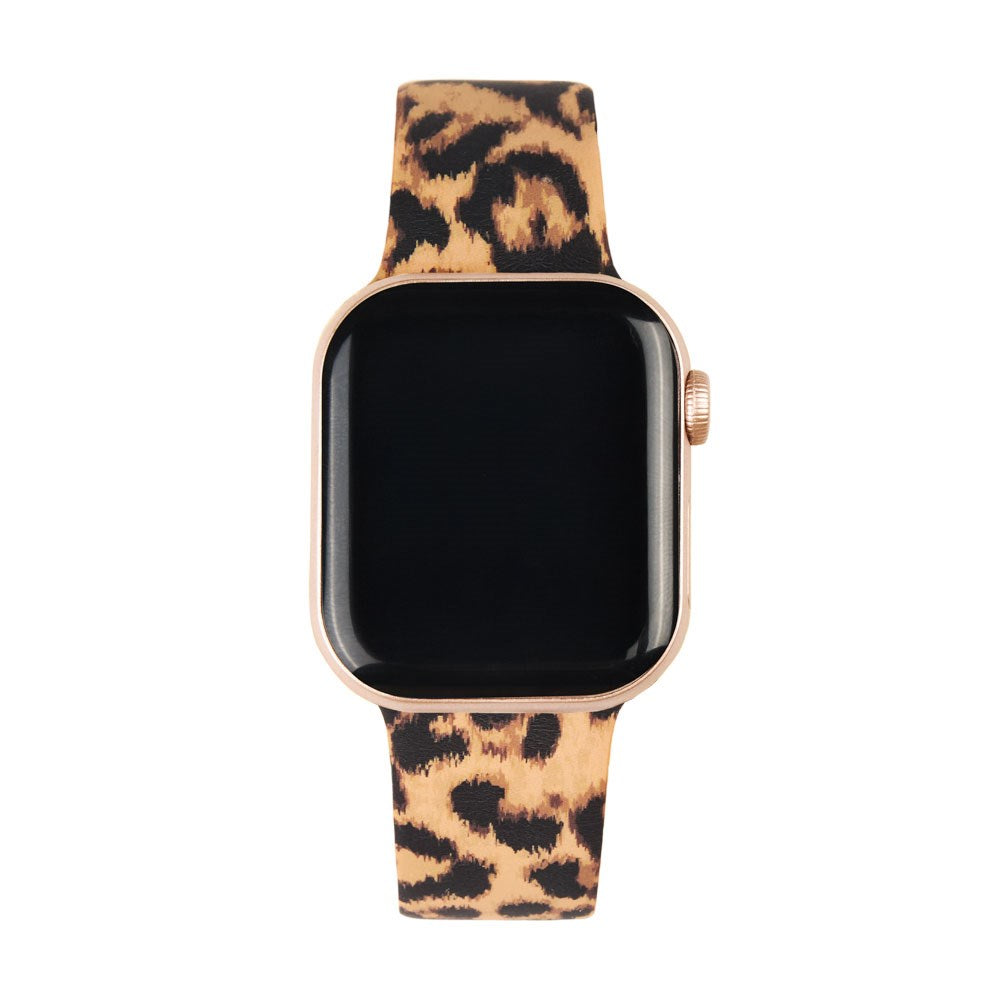 Apple Watch (42/44/SE/45/46/49mm) iDeal of Sweden Silikon Klokkerem - Størrelse M/L - Timeless Leo