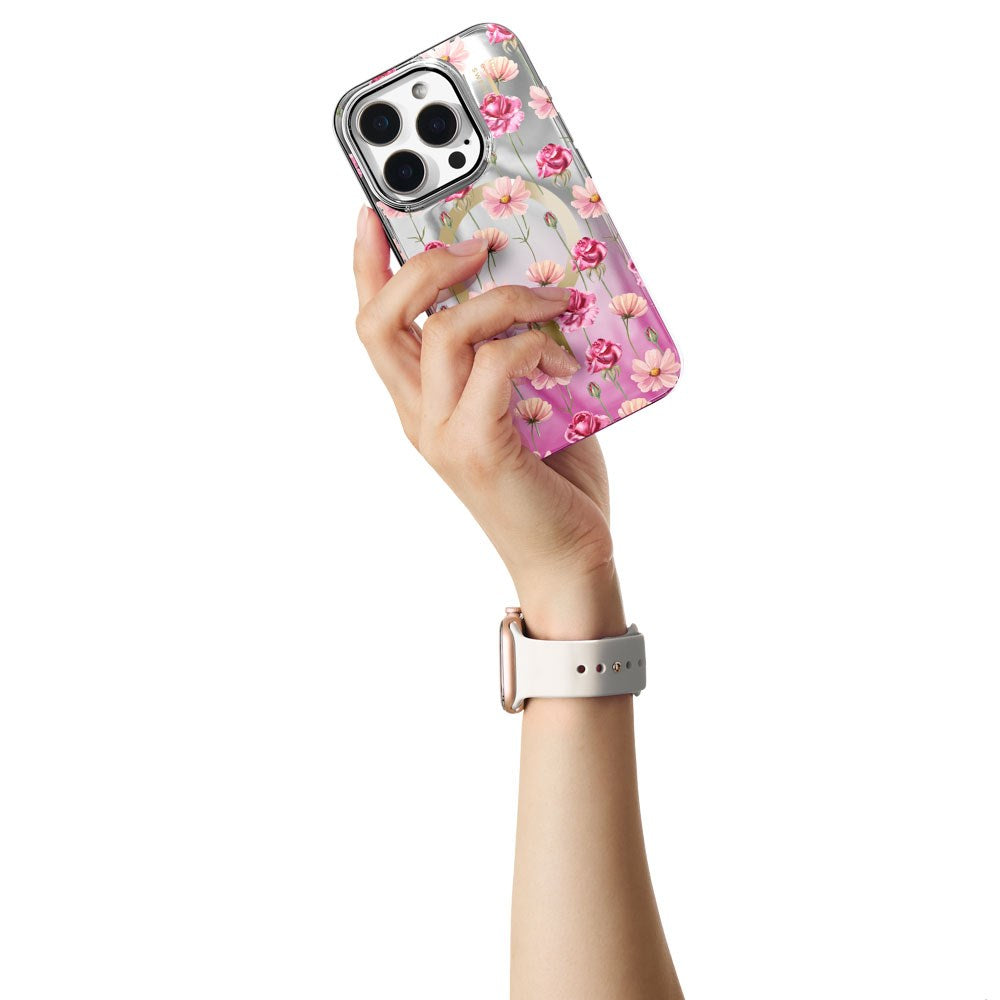 Apple Watch (42/44/SE/45/46/49mm) iDeal of Sweden Silikon Klokkerem - Størrelse S/M - Cloud Dancer