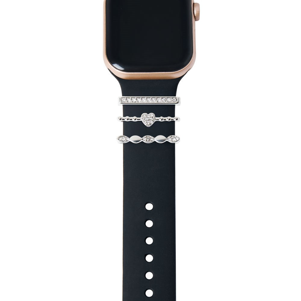 iDeal of Sweden Charm til Smartklokkerem - Silver Sparkle