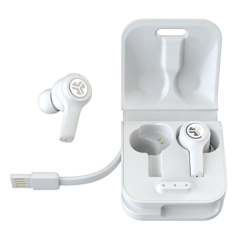 JLab JBuds Air Executive True Wireless In-Ear Hodetelefoner – Hvit