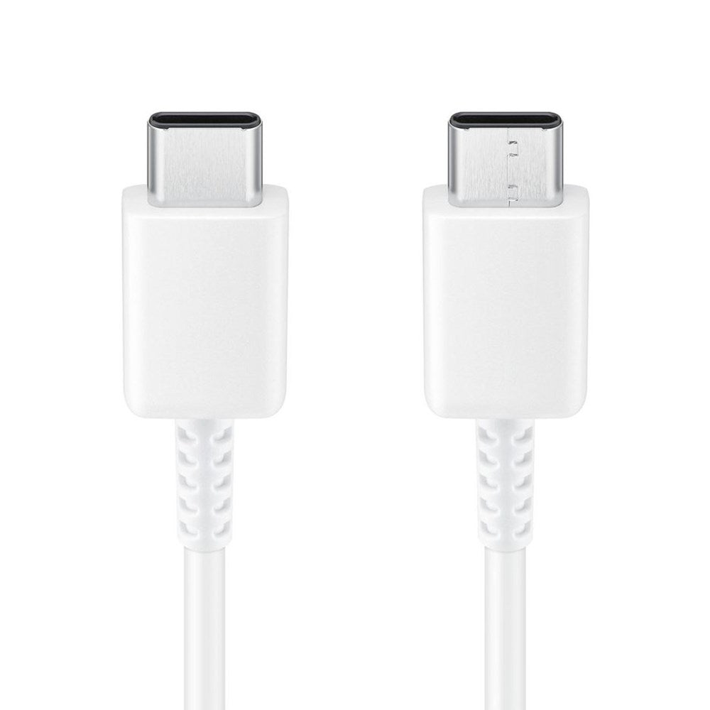 Original Samsung USB-C til USB-C Kabel 25W (EP-DA705BWE) - 3A - 1m - Hvit